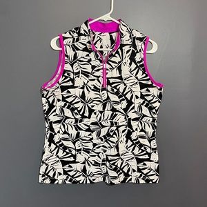 Tail Sleeveless Golf Shirt - Large